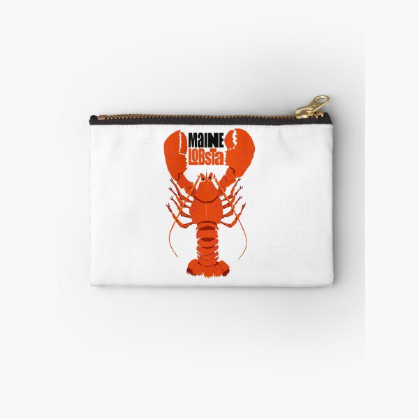 Item preview, 2 color Lobster with the words Maine Lobsta on it designed and sold by TrevorIrvin.