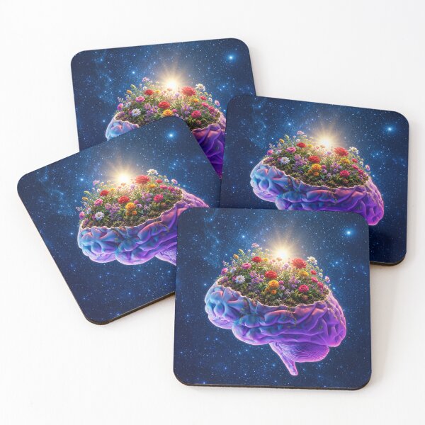 Item preview, Where Hope Takes Root – Surreal Mind & Flowers Artwork designed and sold by seamless.