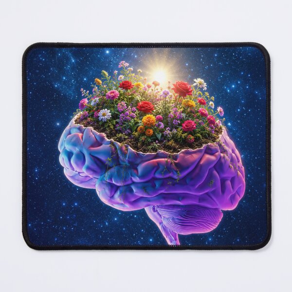 Item preview, Where Hope Takes Root – Surreal Mind & Flowers Artwork designed and sold by seamless.