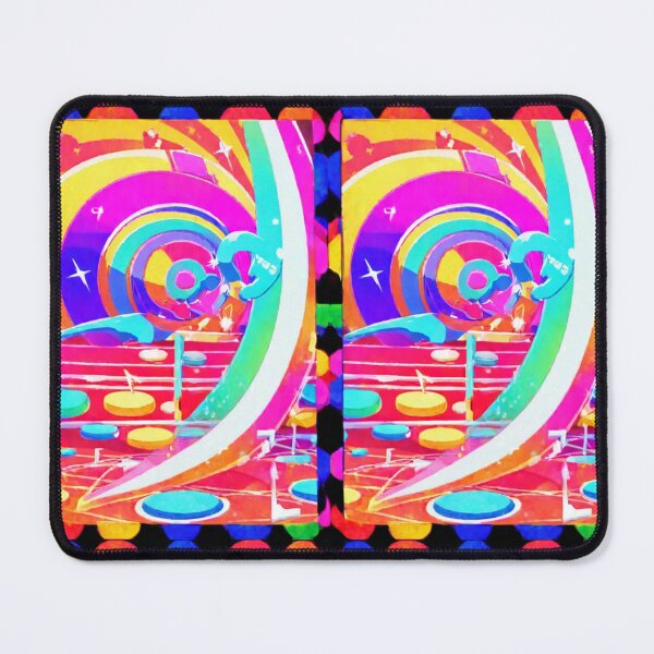 Item preview, Art - AI-Generated Abstract Composition, Surreal Multicolored Spiral designed and sold by Reverso-Design.