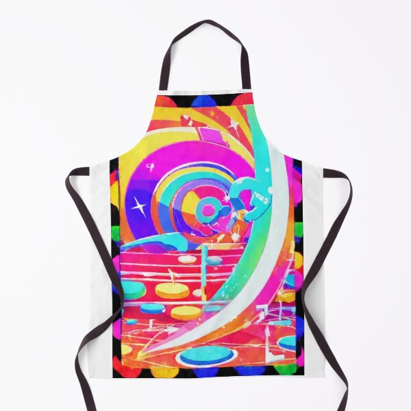 Item preview, Art - AI-Generated Abstract Composition, Surreal Multicolored Spiral designed and sold by Reverso-Design.