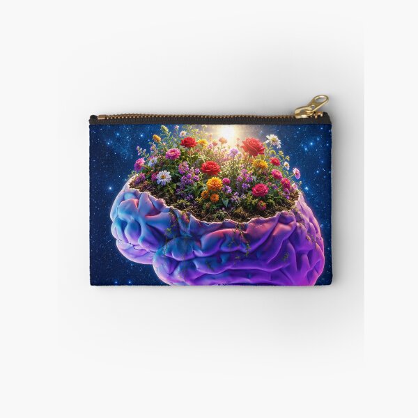 Item preview, Where Hope Takes Root – Surreal Mind & Flowers Artwork designed and sold by seamless.