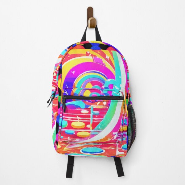 Item preview, Art - AI-Generated Abstract Composition, Surreal Multicolored Spiral designed and sold by Reverso-Design.