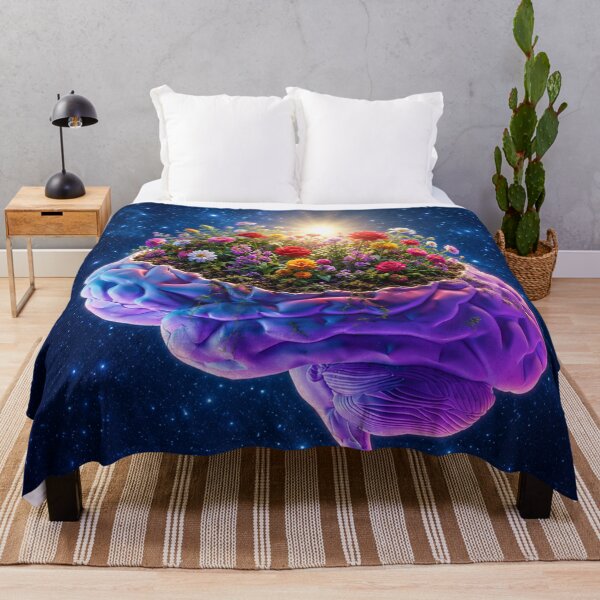 Item preview, Where Hope Takes Root – Surreal Mind & Flowers Artwork designed and sold by seamless.
