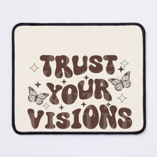 Item preview, Trust Your Visions Retro Motivational Quote designed and sold by NNCollection.