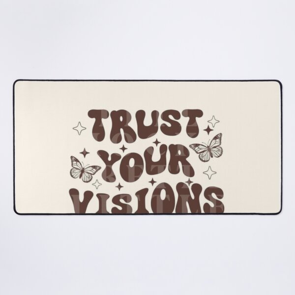 Item preview, Trust Your Visions Retro Motivational Quote designed and sold by NNCollection.