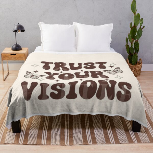 Item preview, Trust Your Visions Retro Motivational Quote designed and sold by NNCollection.