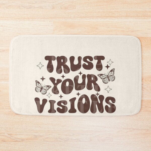 Item preview, Trust Your Visions Retro Motivational Quote designed and sold by NNCollection.