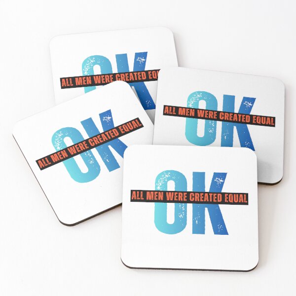 Item preview, All Men Were Created Equal Typography designed and sold by YOANAH.