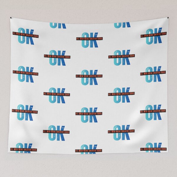 Item preview, All Men Were Created Equal Typography designed and sold by YOANAH.