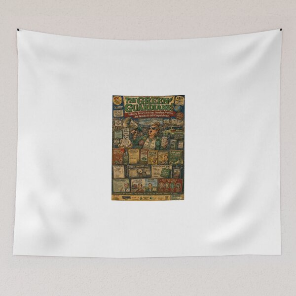 Item preview, The Green Guardians designed and sold by LoudMouthArt.