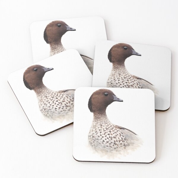 Item preview, Australian Wood Duck Portrait Watercolour Art designed and sold by Jaruart.
