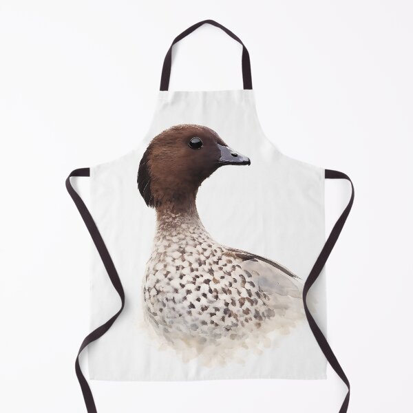 Artikelvorschau, Australian Wood Duck Portrait Watercolour Art entworfen und verkauft von Jaruart.