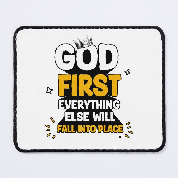 Item preview, God First designed and sold by Mulenga Visualworks.