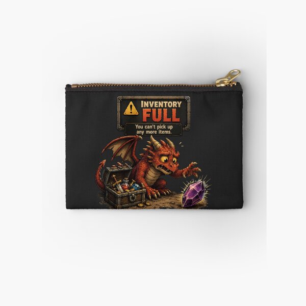 Item preview, Inventory Full Dragon – You Can't Pick Up Any More Items designed and sold by PXEpic.