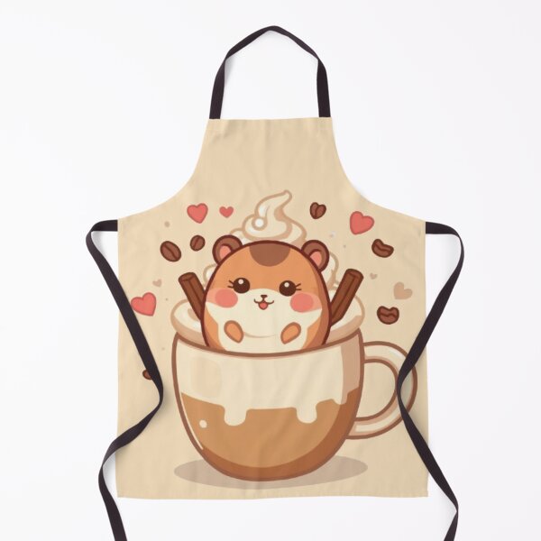 Item preview, Cute Hamster Coffee Cup Sticker | Cozy Kawaii Animal Design designed and sold by Stylestickers55.