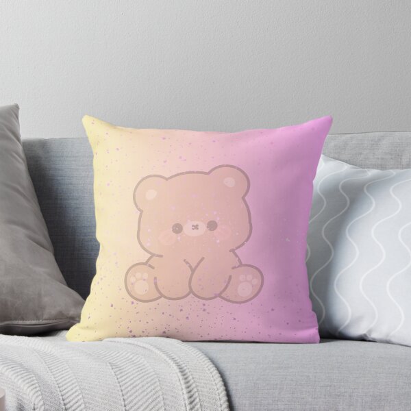 Item preview, Cute Kawaii Pastel Teddy Bear Sticker designed and sold by stickersbygwgw.