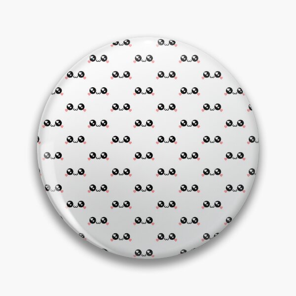 Item preview, Cute kawaii owo heart eyes face pattern designed and sold by BlushyPrint.