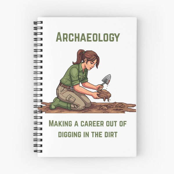 Item preview, Digging in the Dirt designed and sold by HistoryGeekShop.