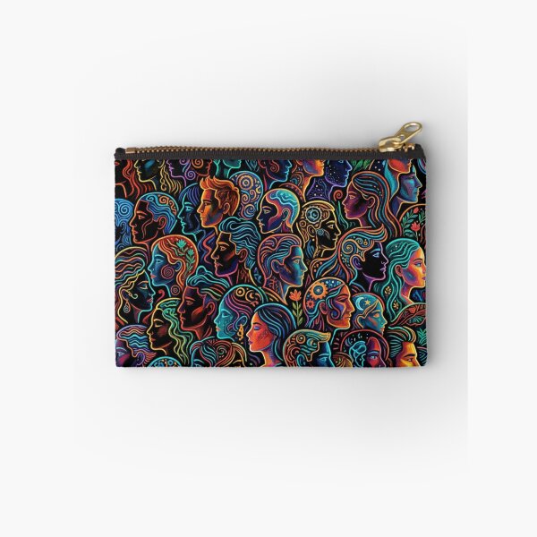 Item preview, Neon Faces Mosaic designed and sold by Sigtrix.