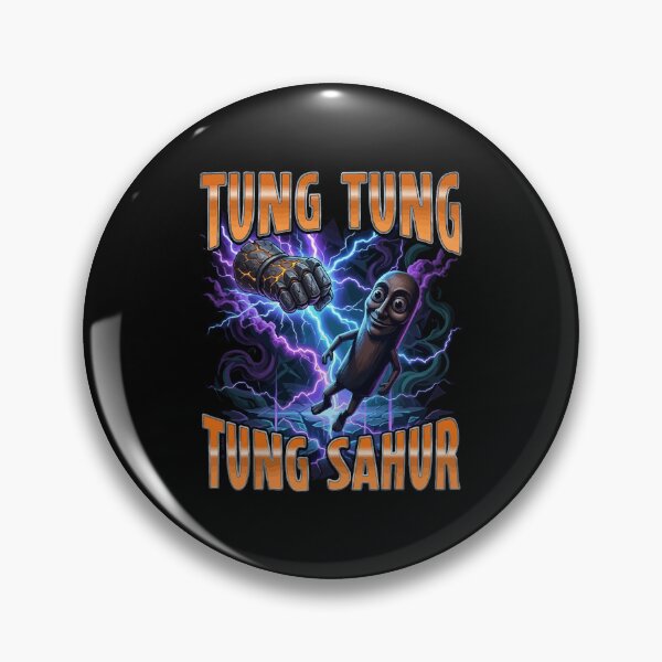 Item preview, Surreal Italian Brainrot Meme Tung Tung Tung Sahur T-Shirt designed and sold by stmpdwrld.