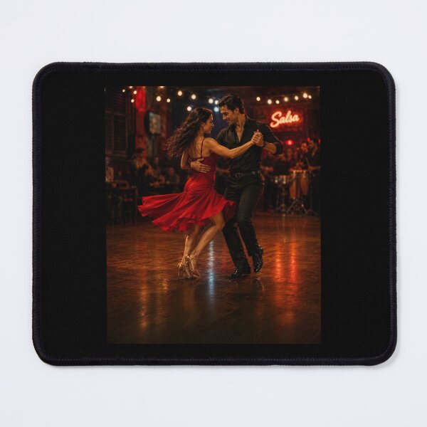 Item preview, Salsa dance couple wall art poster  designed and sold by Tienda-Vane.