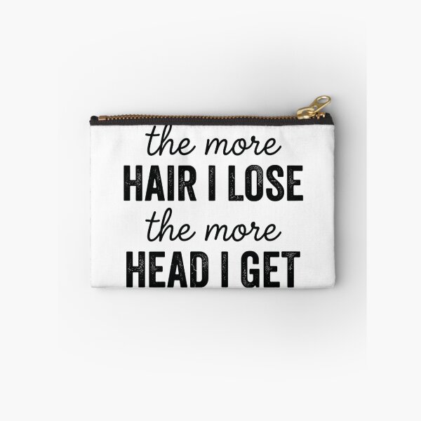 Item preview, Funny Bald Guy Humor - The More Hair I Lose The More Head I Get designed and sold by CutOutIdols.