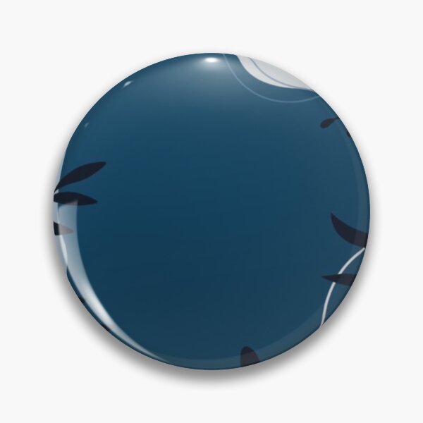 Item preview, Blue Abstract Botanical Leaf Pattern designed and sold by NNCollection.