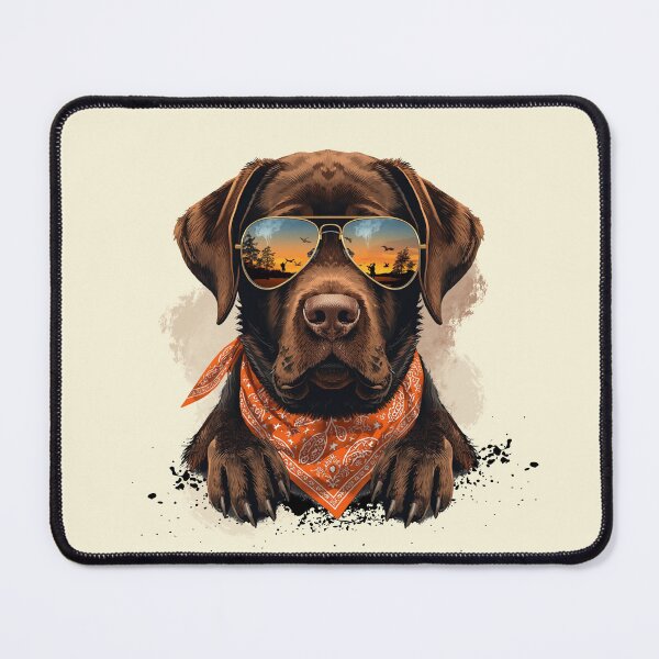 Item preview, SUMMER CHOCOLATE LABRADOR designed and sold by BKDIGITALSHOP.