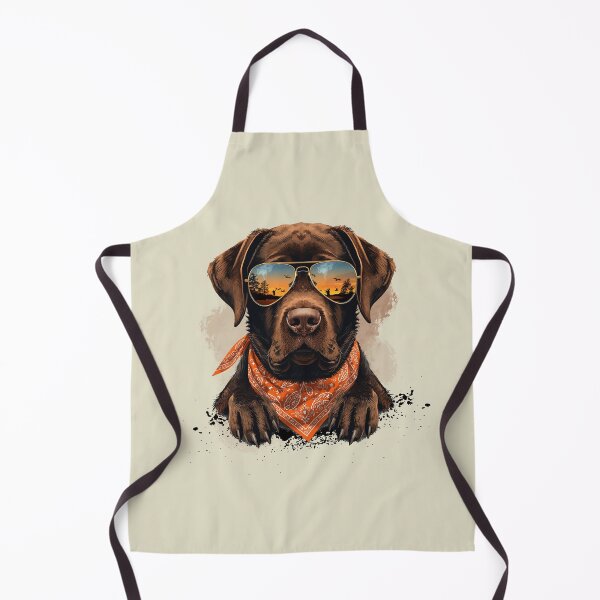 Item preview, SUMMER CHOCOLATE LABRADOR designed and sold by BKDIGITALSHOP.