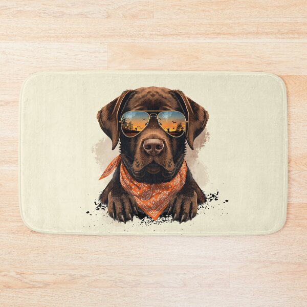 Item preview, SUMMER CHOCOLATE LABRADOR designed and sold by BKDIGITALSHOP.