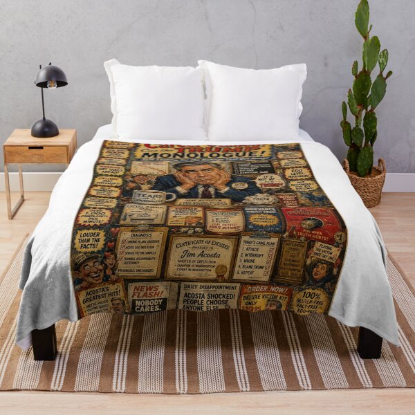 Item preview, Jim Acosta designed and sold by LoudMouthArt.