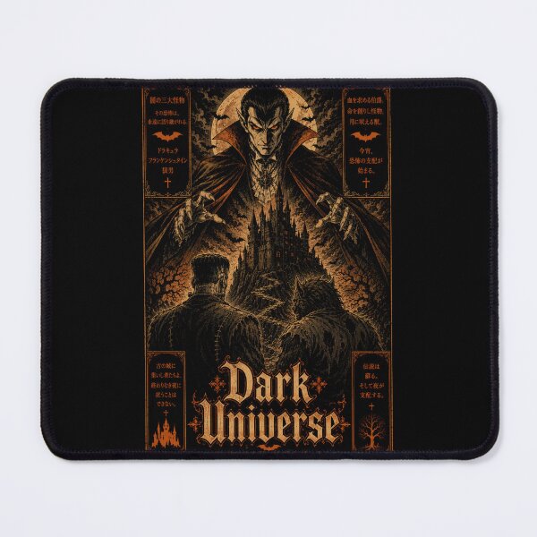 Item preview, Dark Universe – Gothic Horror Manga Vintage Poster designed and sold by zumerdiego.