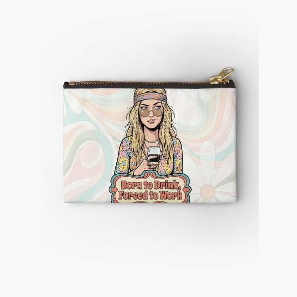 Item preview, Born to Drink, Forced to Work designed and sold by Vintage Sass Society.