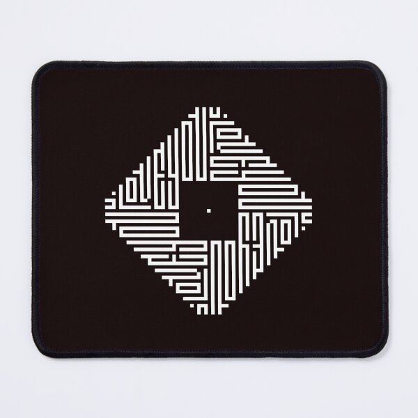 Item preview, I LOVE YOU | White | Modern Geometric Kufi Calligraphy | From Name to Art designed and sold by FOR YOUR NAME.
