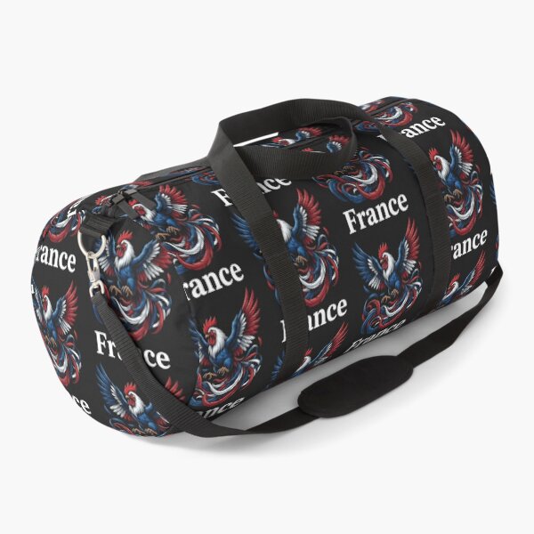Item preview, Vintage Team France Patriotic Rooster Flag designed and sold by legendaryskins.