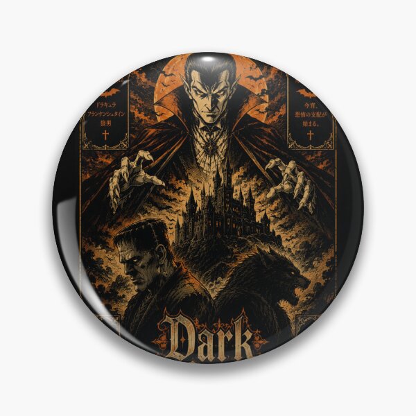 Item preview, Dark Universe – Gothic Horror Manga Vintage Poster designed and sold by zumerdiego.