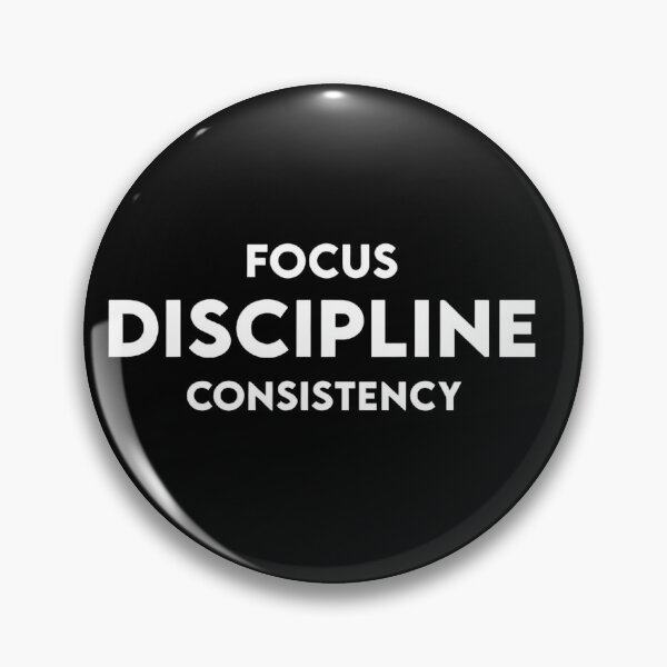Item preview, Focus Discipline Consistency  designed and sold by Fashiion Hub.