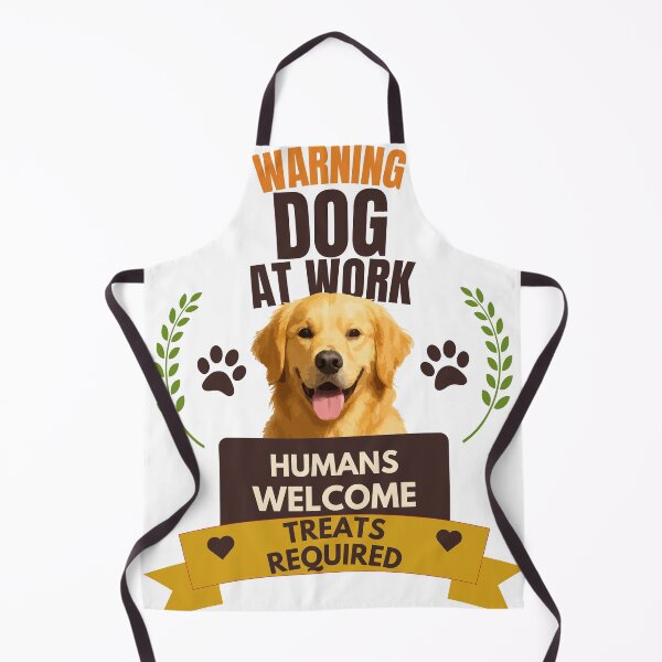 Item preview, Warning Dog At Work Funny Dog Lover Vintage T-Shirt designed and sold by Uvclick.