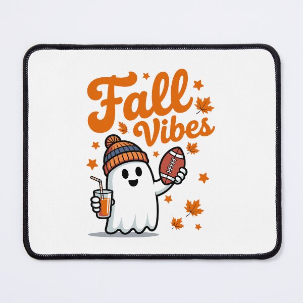 Item preview, Fall Vibes Ghost with Football designed and sold by jkrphoto.