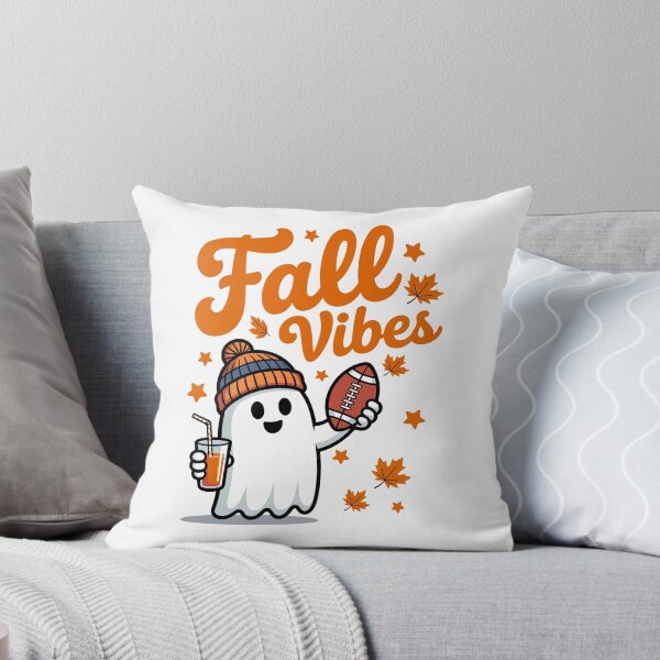 Item preview, Fall Vibes Ghost with Football designed and sold by jkrphoto.