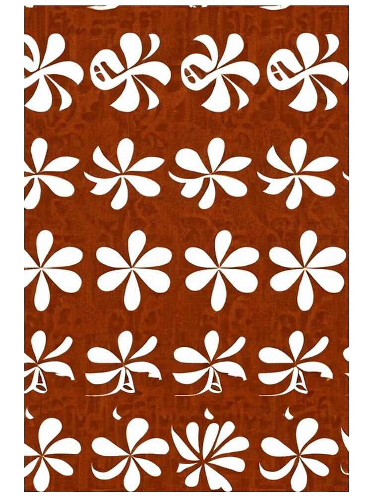Thumbnail 3 von 3, Tuch, Art - Ethnic Floral Motifs, Bohemian-Inspired Aesthetics designt und verkauft von Reverso-Design.
