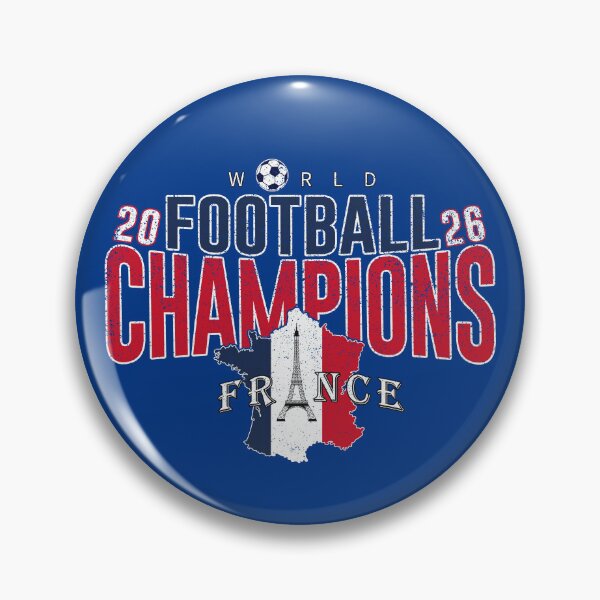 Item preview, Vintage France Map Flag Eiffel Tower Football Soccer Champions 2026 designed and sold by RockTheFeal.