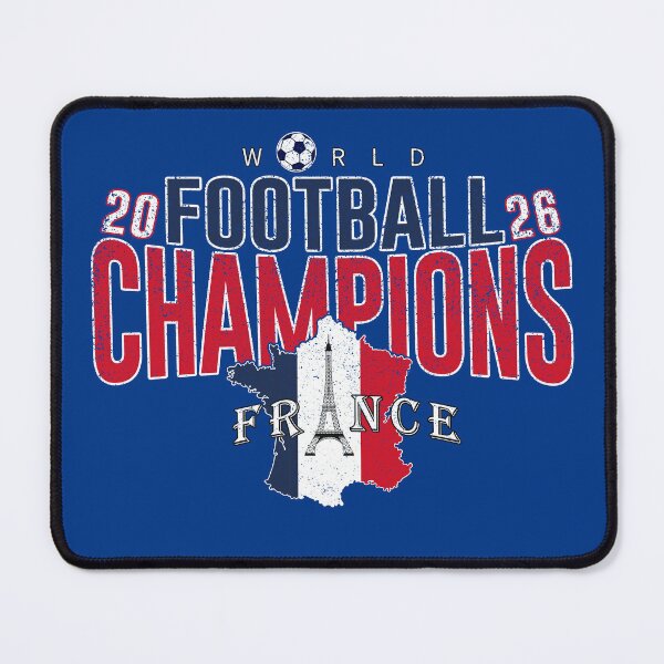 Item preview, Vintage France Map Flag Eiffel Tower Football Soccer Champions 2026 designed and sold by RockTheFeal.