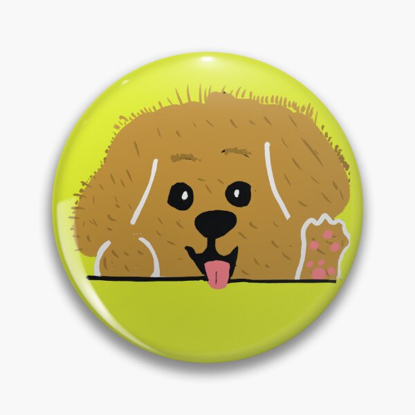 Item preview, Peekaboo puppy dog waving cute designed and sold by robertart77.