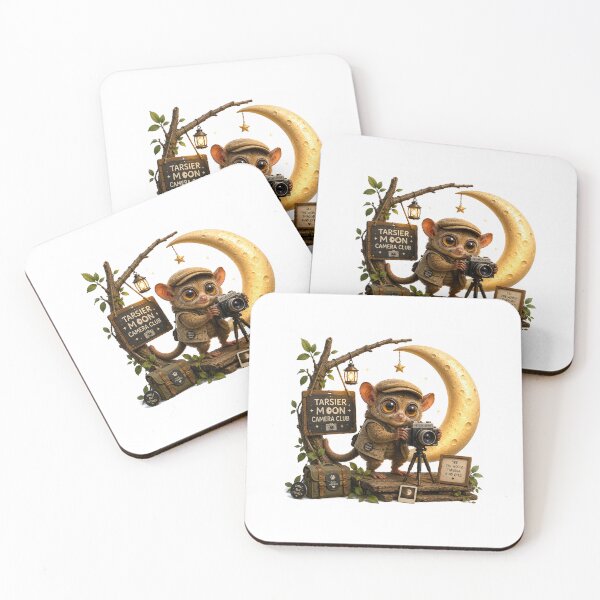 Item preview, Tarsier Moon Camera Club Photography Adventure designed and sold by QuirkNest Studio .