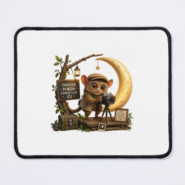 Item preview, Tarsier Moon Camera Club Photography Adventure designed and sold by QuirkNest Studio .