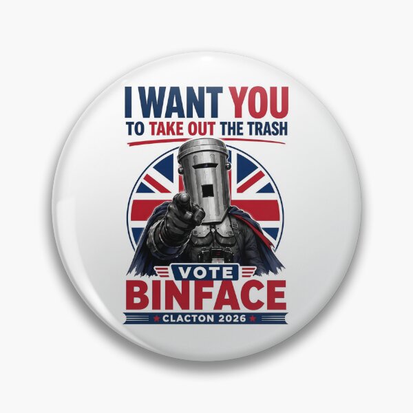 Item preview, Binface, Vote Binface Clacton By-Election, Anti Farage Funny Binface, Vote Binface Political Satire British designed and sold by RafaelScherer.