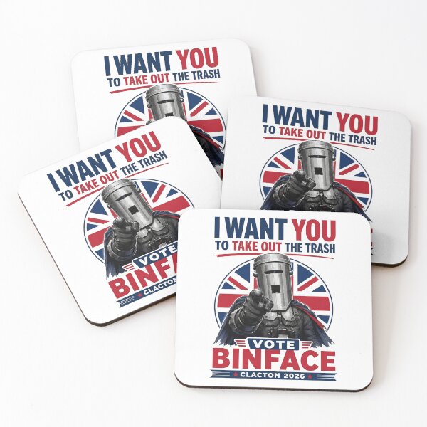 Item preview, Binface, Vote Binface Clacton By-Election, Anti Farage Funny Binface, Vote Binface Political Satire British designed and sold by RafaelScherer.