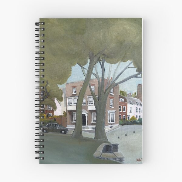 Item preview, Pond square, Highgate village, oil on canvas 2009 designed and sold by Aylmer Art, Aylmer Parade, N2 0PE.